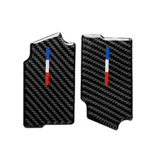 2 PCS Car USA Color Carbon Fiber Door Inner Handle Wrist Panel Decorative Sticker for Ford Mustang 2015-2017, Door Inner Handle Wrist