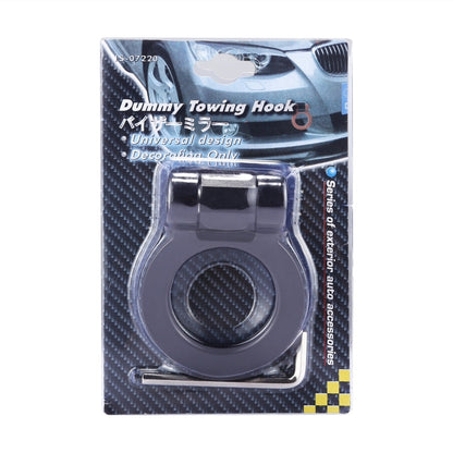 Car Truck Bumper Round Tow Hook Ring Adhesive Decal Sticker Exterior Decoration