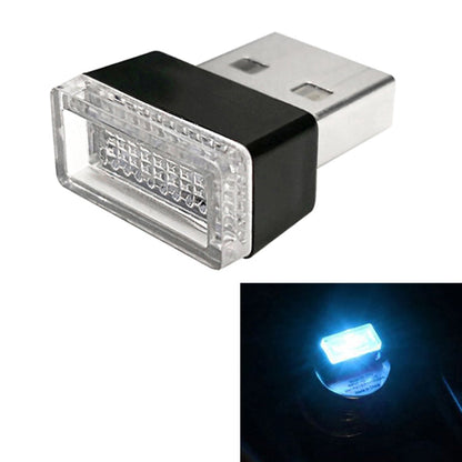 Universal PC Car USB LED Atmosphere Lights Emergency Lighting Decorative Lamp, Yellow Light, Ice Blue, Blue Light, Pink Light, Green Light, Red Light