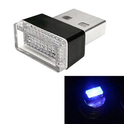 Universal PC Car USB LED Atmosphere Lights Emergency Lighting Decorative Lamp, Yellow Light, Ice Blue, Blue Light, Pink Light, Green Light, Red Light