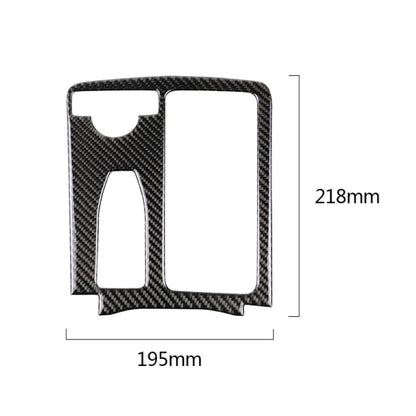 Car Carbon Fiber Left Drive Gear Position Panel Decorative Sticker for Mercedes-Benz W204 2007-2013 / W212 2010-2012, Left Drive Gear Position (W212)