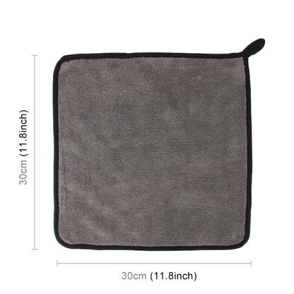 30 x 30cm Microfiber Absorbent Cleaning Drying Clean Cloth Washing Car Care Wash Towel, 30 x 30cm