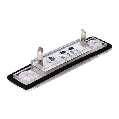 2 PCS DC 12V 2W 120LM 6000K LED License Plate Light 18-SMD Bulbs Lamps for Astra F 91-98, G Estate(F69) 98-05, Opel Corsa B 93-00, Omega A 86-94, For Astra/Opel Corsa