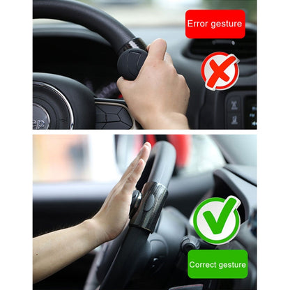 3R-2151 Car Auto Universal Steering Wheel Spinner Knob Auxiliary Booster Aid Control Handle Car Steering Wheel Booster Wheel Strengthener Auto Spinner Knob Ball, 3R-2151 (Black), 3R-2151 (Blue)