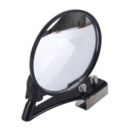 Vehicle Front Blind Area Wide-angle Adjustable Left Side Observation Mirror, Black Left Side