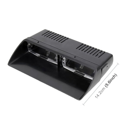 DC 12V 4.2W 16LEDs Crystal Lamp Beads Car Windshield Warning Lamp 18 Flash Patterns(Adjustable) , CMS5390BL, CMS5390LR, CMS5390RL, CMS5390WL, CMS5390WY, CMS5390YL