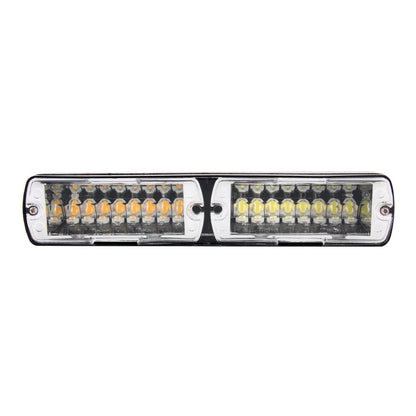 DC 12V 4.2W 16LEDs Crystal Lamp Beads Car Windshield Warning Lamp 18 Flash Patterns(Adjustable) , CMS5390BL, CMS5390LR, CMS5390RL, CMS5390WL, CMS5390WY, CMS5390YL