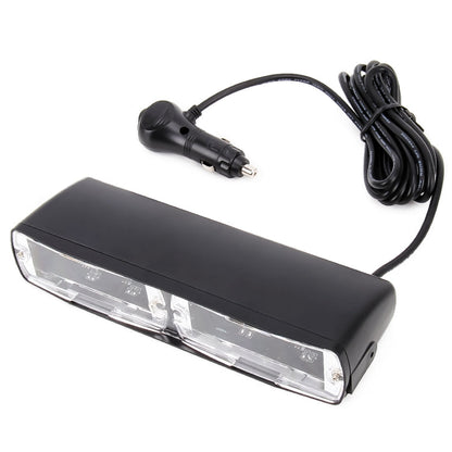 DC 12V 4.2W 16LEDs Crystal Lamp Beads Car Windshield Warning Lamp 18 Flash Patterns(Adjustable) , CMS5390BL, CMS5390LR, CMS5390RL, CMS5390WL, CMS5390WY, CMS5390YL