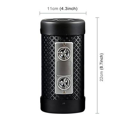 4 inch Round Shape Stereo Motorcycle / Car / Household Subwoofer, Built-in Bluetooth, Support TF Card & U Disk Reader, with Remote Control