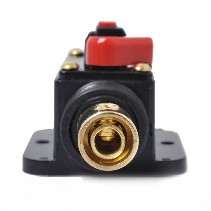 DC 12-24V Car Circuit Breaker Stereo Audio Fuse Holder Insurance 50A Fuse, 50A