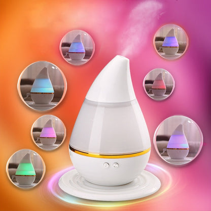 Ultrasound USB Changing Air Humidifier Purifier 7 LED Color Light Aroma Atomizer, 7 LED Atomizer
