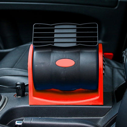 HX-T302 DC 24V 7W Portable Vehicle Cooling Fan Low Noise Silent Cooler Air Conditioner, 2 Speeds Adjustable, Random Color Delivery, HX-T302 24V