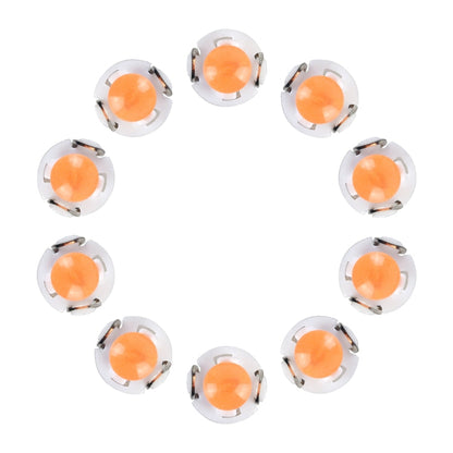 10 PCS 2W T3 Wedge Instrument Panel LED Light Dashboard Gauge Cluster Indicator Lamp Bulb, T3, 2W T3