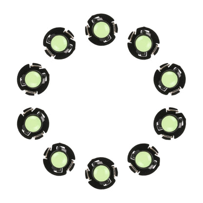 10PCS 2W T4.2 Wedge Instrument Panel LED Light Dashboard Gauge Cluster Indicator Lamp Bulb, 2W T4.2, T4.2