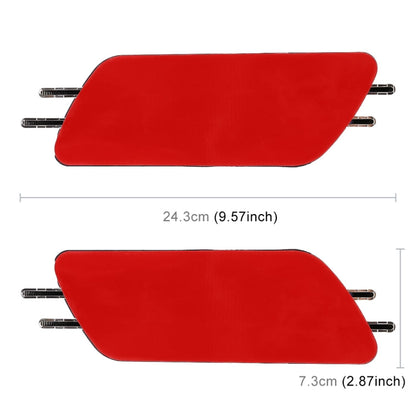 2 PCS Car-Styling Random Decorative Sticker, 6 in 1