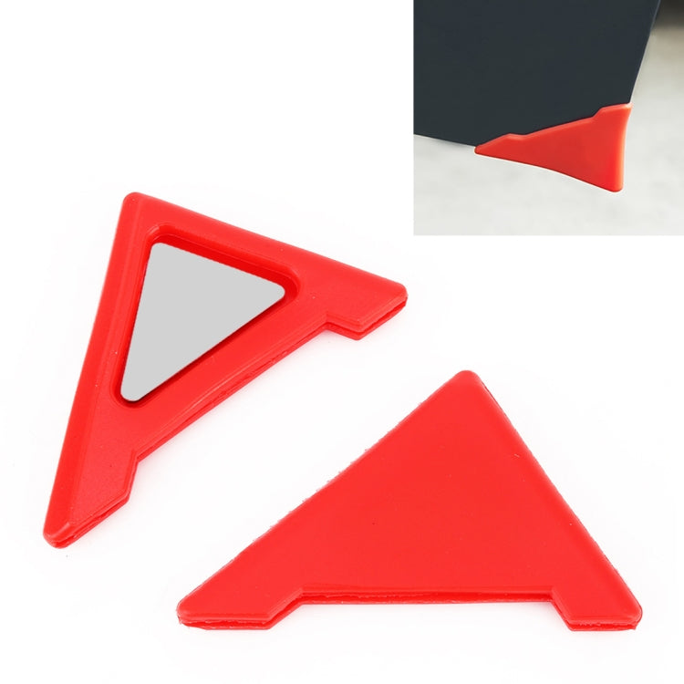 Universal Car Body Silicone Anti-collision Sticker Door corner Protector, Red, White, Black, Blue