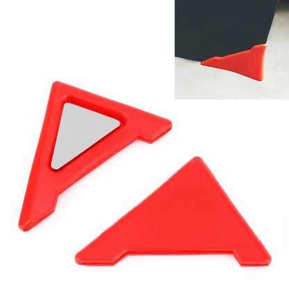 Universal Car Body Silicone Anti-collision Sticker Door corner Protector, Red, White, Black, Blue