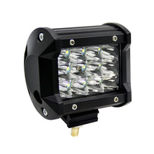 4 inch Three Rows Led Light Bar Modified Off-road Lights Roof Light Bar IP67 Waterproof 9W Condenser 6000K 5500LM LED Spotlight Light Searchlight Car LED Work Lights, DC 10-48V, Spot+36W