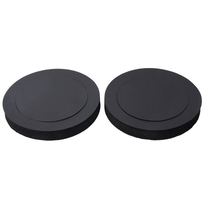 2 PCS Car Sound Insulation Speaker Soundproof Cotton with Self Adhesive Car Sound Insulation Cotton, Outer Diameter : 19.5 cm, Inner Diameter: 14.3 cm, Car Speaker Soundproof Cotton