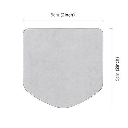 Car-Styling Semicircle Shape USA Flag Pattern Random Decorative Sticker, USA Flag Semicircle Shape