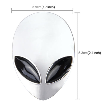 Wizard Head Shape Auto Sticker 3D Metal Fashion Car Stickers, Wizard Head
