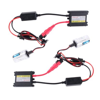 2PCS 35W H1 2800 LM Slim HID Xenon Light with 2 Alloy HID Ballast, High Intensity Discharge Lamp, Color Temperature: 4300K, H1