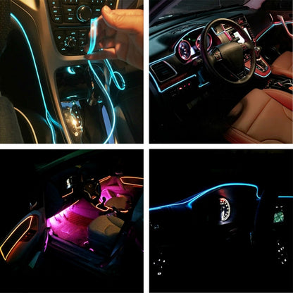 1M Cold Light Flexible LED Strip Light For Car Decoration, 1M, Car Cold Light Flexible