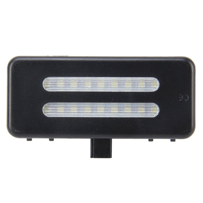 2 PCS White Light Car LED Vanity Mirror Lamp Lights with 18 SMD-3528 Lamps for BMW E60/ E60N/ E61/ E61N/ E90/ E90N/ E91/ E91N/ E92/ E92N/ E70/ E71/ E84/ F25/ X3, For BMW E60