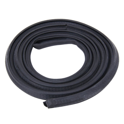 80cm B Shape Car Decorative Strip Rubber Chrome Decoration Strip Door Seal Window Seal, 80cm B Shape