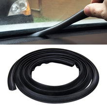 1.5m Car Instrument Desk Decorative Strip Rubber Chrome Decoration Strip  Seal, 1.5m