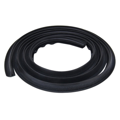 1.5m Car Instrument Desk Decorative Strip Rubber Chrome Decoration Strip  Seal, 1.5m