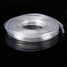 5.6m Car Decorative Strip Rubber Chrome Decoration Strip Door Seal Window Seal, 5.6m Transparent, 5.6m Black, 5.6m Red