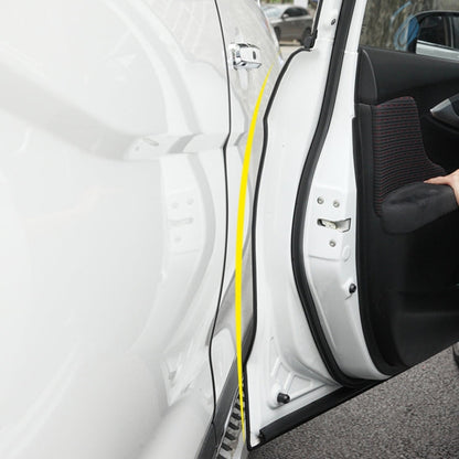 5.6m Car Decorative Strip Rubber Chrome Decoration Strip Door Seal Window Seal, 5.6m Transparent, 5.6m Black, 5.6m Red