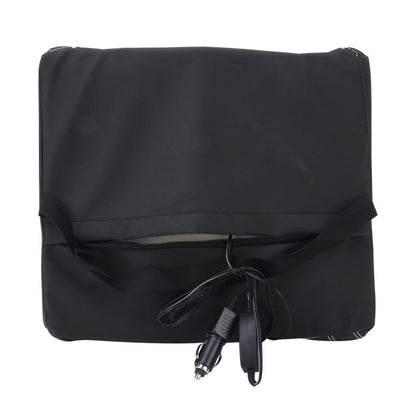 12V Four Season Chemical Fiber Wrapping Lumbar Seat Relaxation Waist Support Cushion for Car Office Family