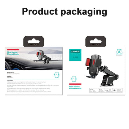 JOYROOM JR-OK3 Car New Mouse Phone Holder, JR-OK3 (Black)