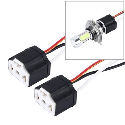 2 PCS Car Auto LED Bulb Socket Holder (No Including Light), H4, H7, H8/H11, 1156, 7443