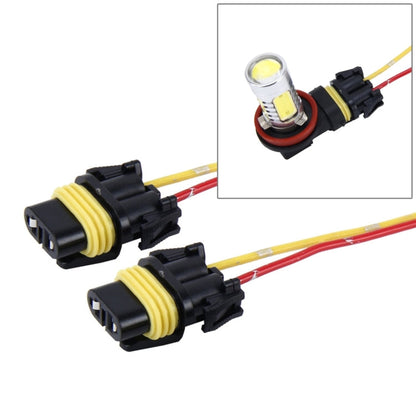 2 PCS Car Auto LED Bulb Socket Holder (No Including Light), H4, H7, H8/H11, 1156, 7443