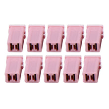 10 PCS Vehicle Car Plastic Shell Straight Female Terminal Push in Blade Cartridge PAL Fuse 30Amp 32V, 30Amp 32V