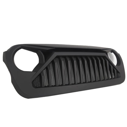 Car Front Racing Front Grille Grid Insect Net for Jeep Wrangler JL 2018, Jeep Wrangler JL 2018