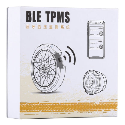 Motorcycle Bluetooth Tire Pressure Monitoring System TPMS Mobile Phone APP Detection 2 External Sensors, TPMS