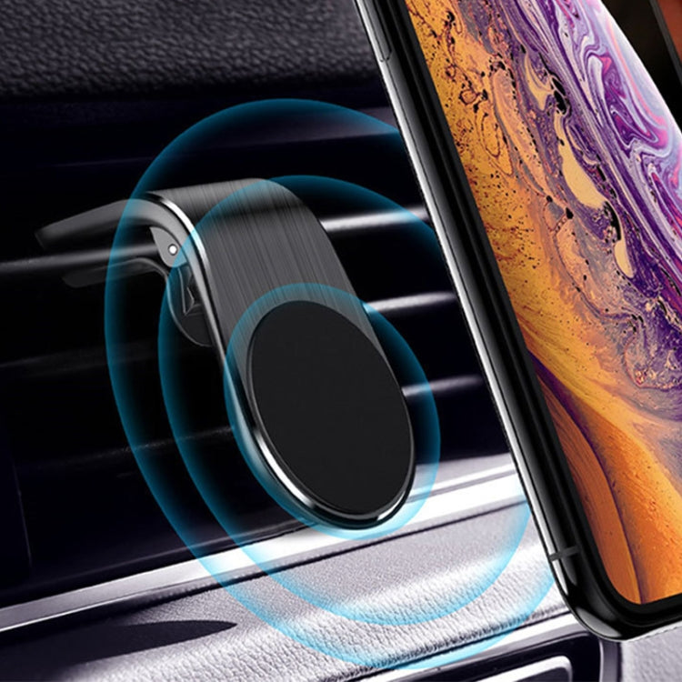 Car Metal Magnetic Air Outlet Mobile Phone Holder Bracket, Air Outlet Mobile Phone Holder