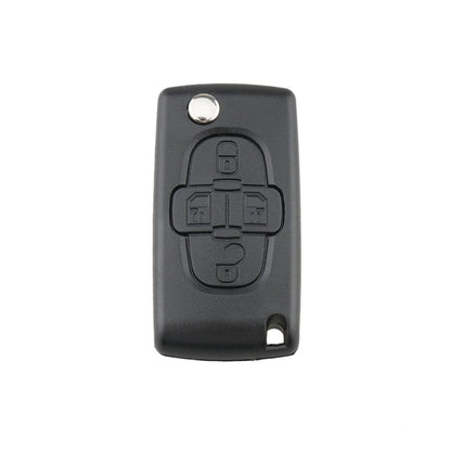 For CITROEN C8 / PEUGEOT 1007 Car Keys Replacement 4 Buttons Car Key Case with Grooved, without Holder, For CITROEN C8 / PEUGEOT 1007