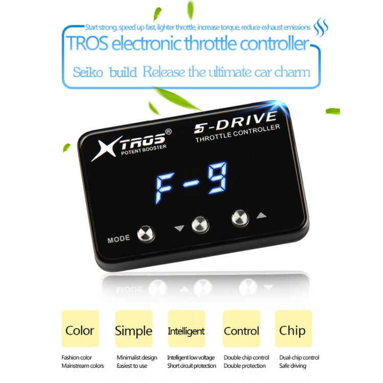 TROS KS-5Drive Potent Booster for Jeep Wrangler JK 2007-2017 Electronic Throttle Controller, For Jeep Wrangler JK