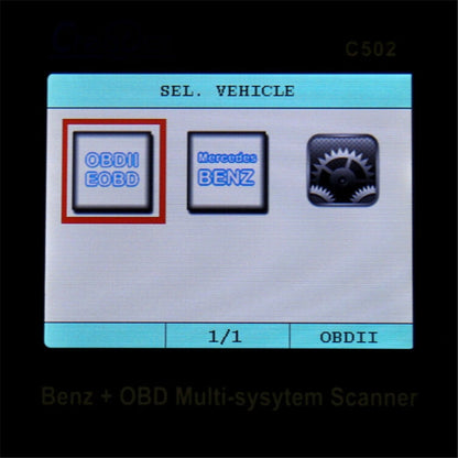 Creator C502 V7.6 Car OBD2 Multi-system Scanner Car Diagnostic Tool for Mercedes-Benz before 2016, Creator C502