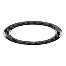 Car Carbon Fiber Steering Wheel Frame Decorative Sticker for Ford New Mondeo 2013-2019, Steering Wheel Frame