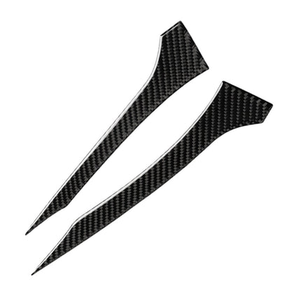 2 PCS Car Carbon Fiber Rearview Mirror Bumper Strip Decorative Sticker for BMW G30 (2018-2019) / G11 (2016-2019), Right Drive without Lens, Rearview Mirror Right Drive without Lens