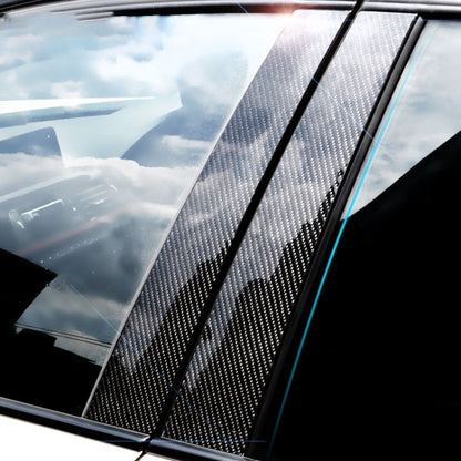 Car Carbon Fiber B Column Decorative Sticker for BMW E90 2005-2012, For BMW E90