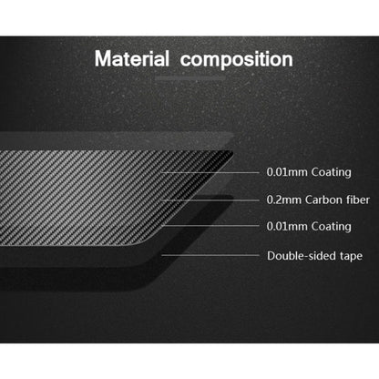 Car Carbon Fiber B Column Decorative Sticker for BMW F10 2011-2017, For BMW F10
