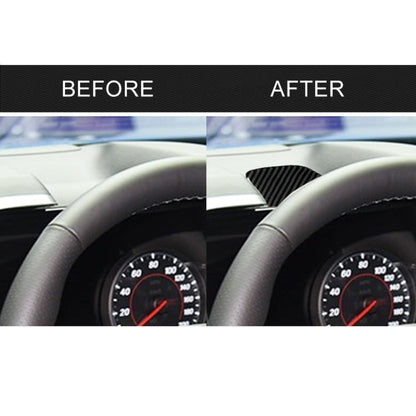 Car Carbon Fiber Dashboard Decorative Sticker for Chevrolet Camaro 2017-2019, Dashboard