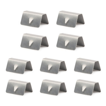 10 PCS Car Windshield Clip Wind / Rain Deflector Channel Metal Buckle for Heko G3, For Heko G3